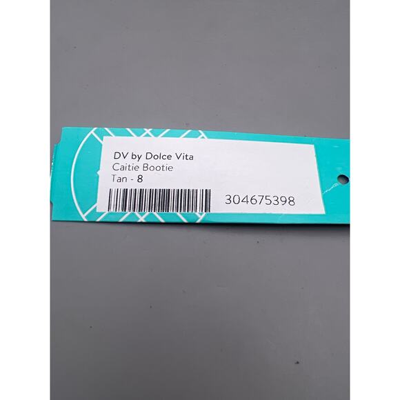 DV By Dolce Vita Caitie Womens Tan Brown Double Side Zip Ankle Booties Size 8 - Picture 6 of 11